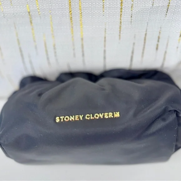 Stoney Clover Lane Bow Bag Pouch • Viral Nylon Clutch • NWT - Picture 4 of 11
